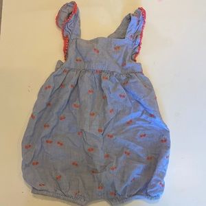 Boden cherry romper